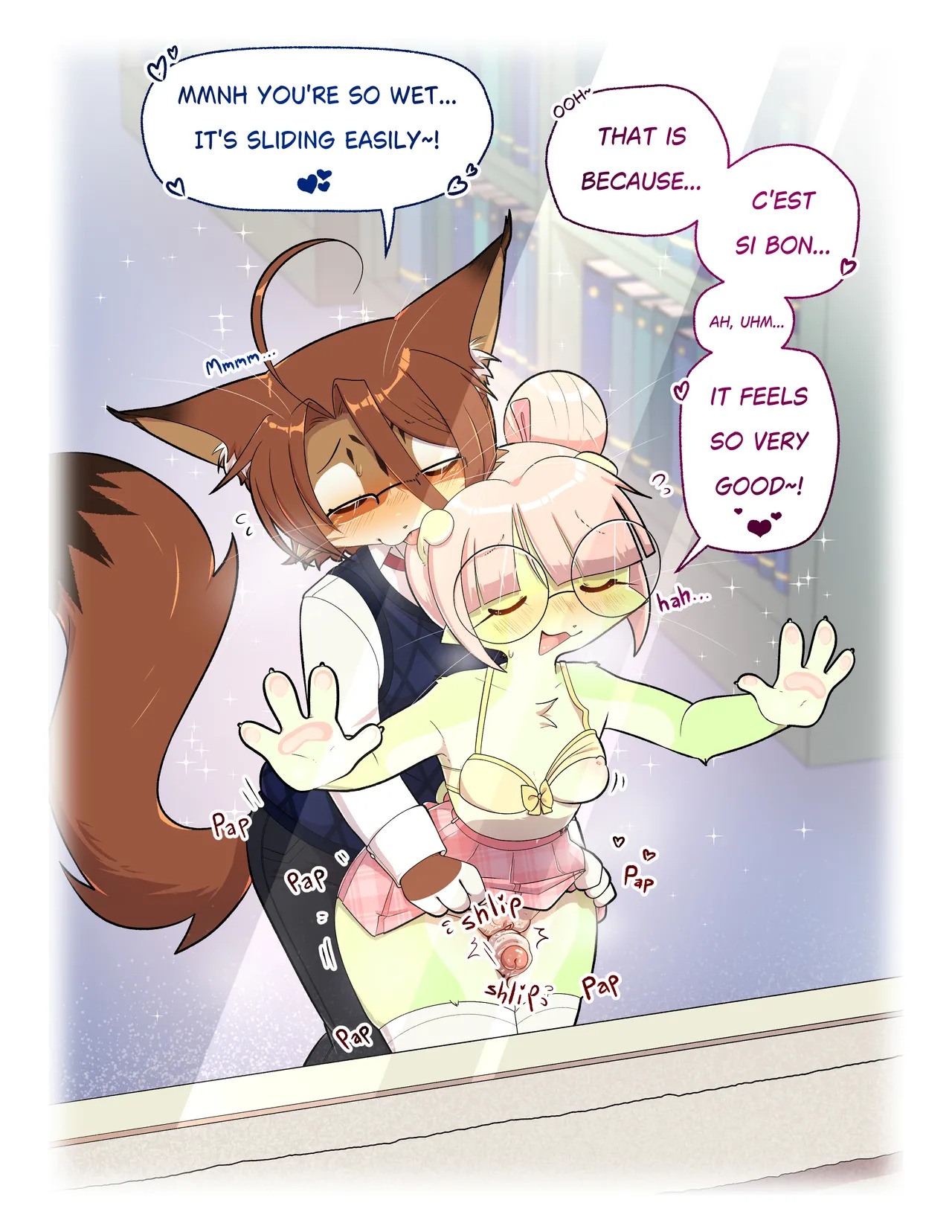[Saucy] Orito and Minette: Visit the Library - Page 19