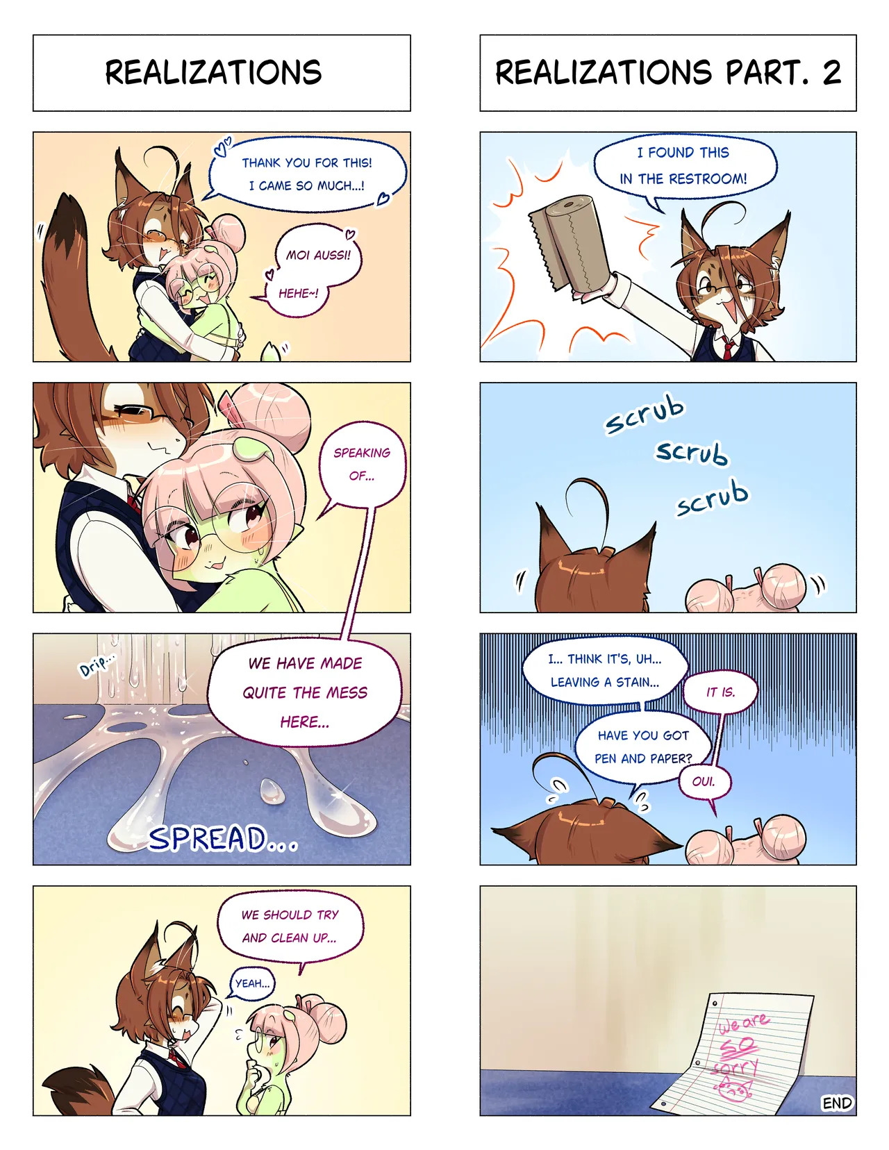 [Saucy] Orito and Minette: Visit the Library - Page 24