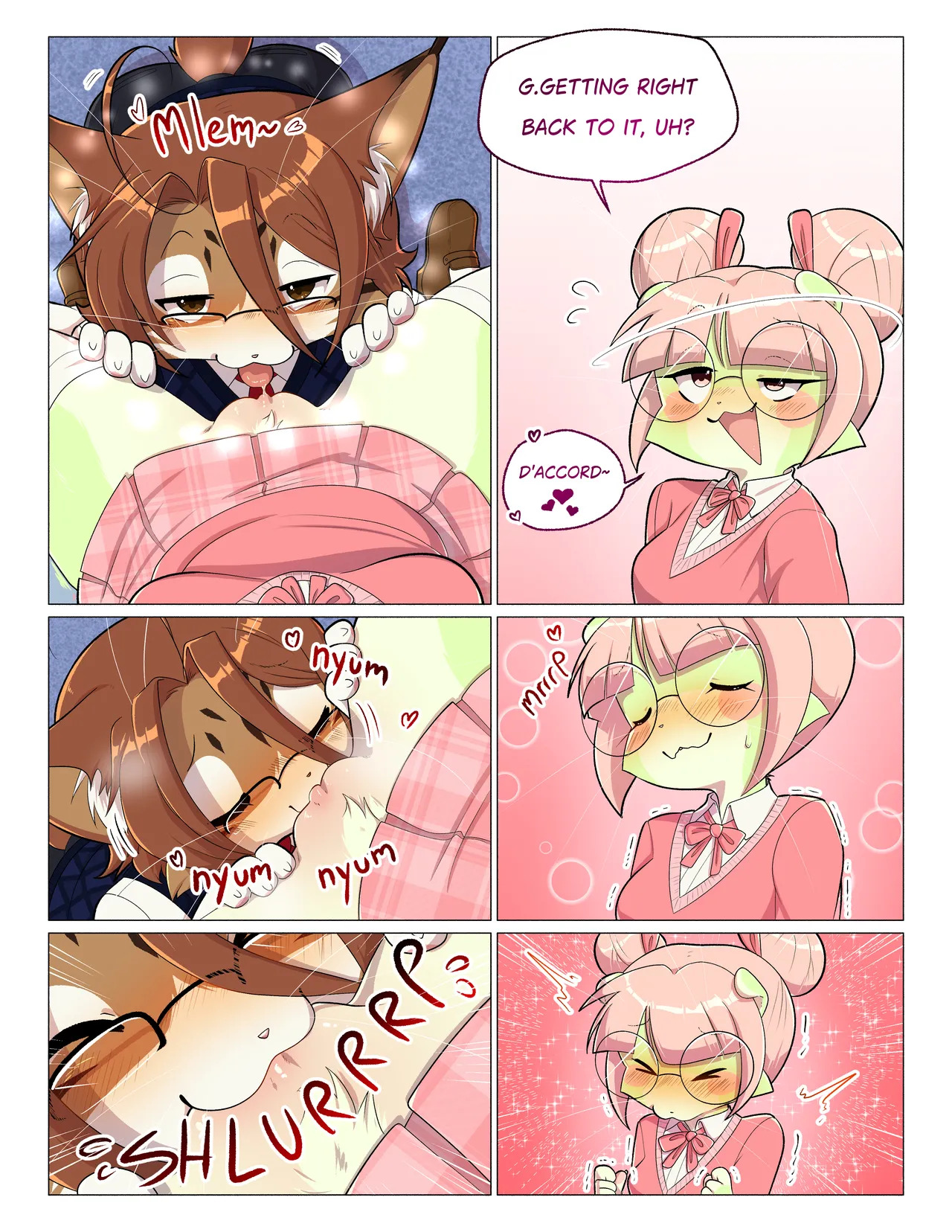 [Saucy] Orito and Minette: Visit the Library - Page 9