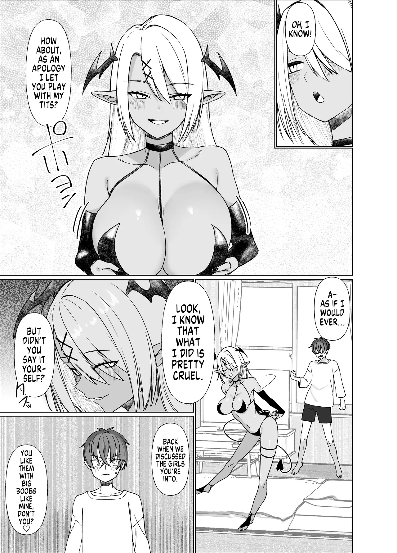 [Imokenpi Kinenbi] TS Lies ~How My Best Friend Turned Out to Be a Succubus Going After My Virginity~ [English] [GTF] - Page 14