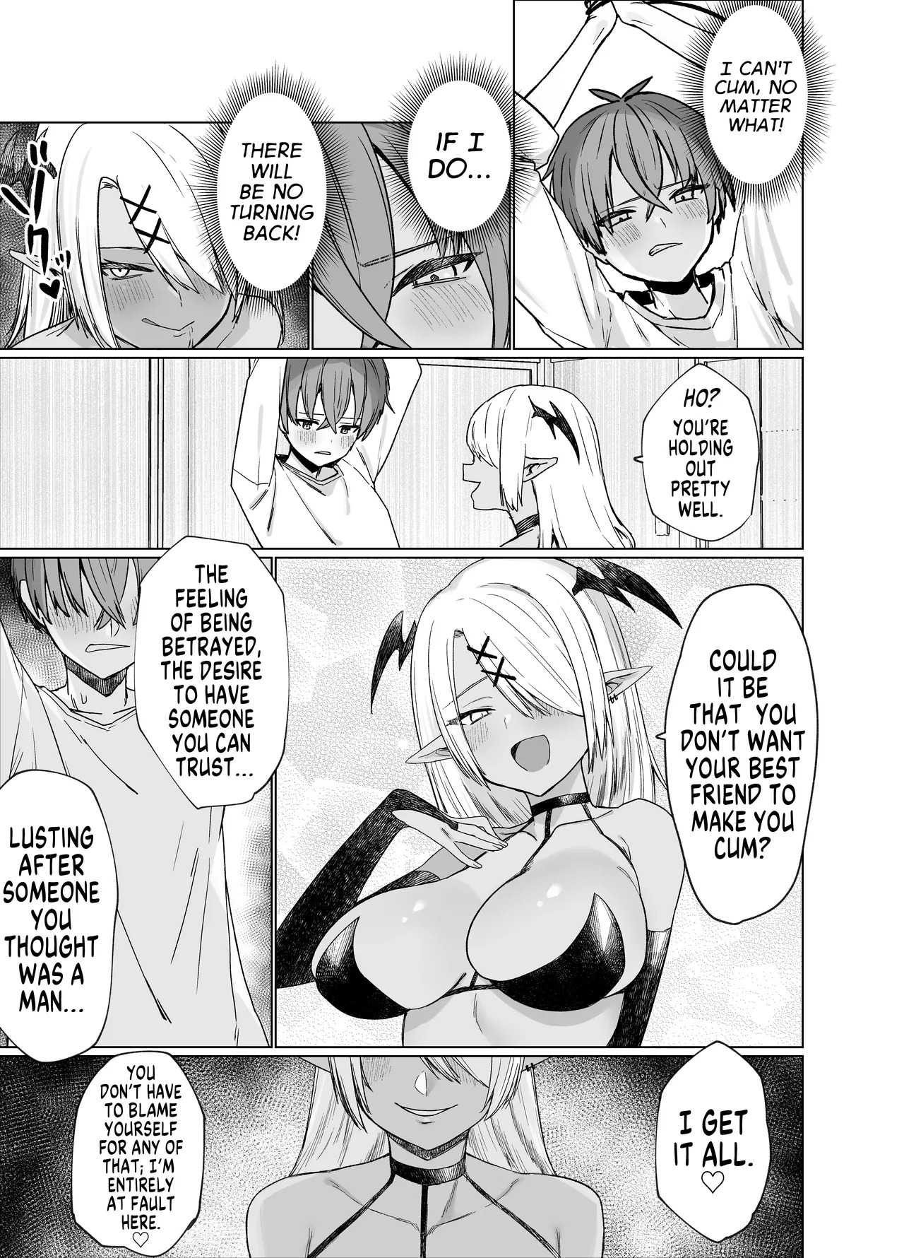 [Imokenpi Kinenbi] TS Lies ~How My Best Friend Turned Out to Be a Succubus Going After My Virginity~ [English] [GTF] - Page 18