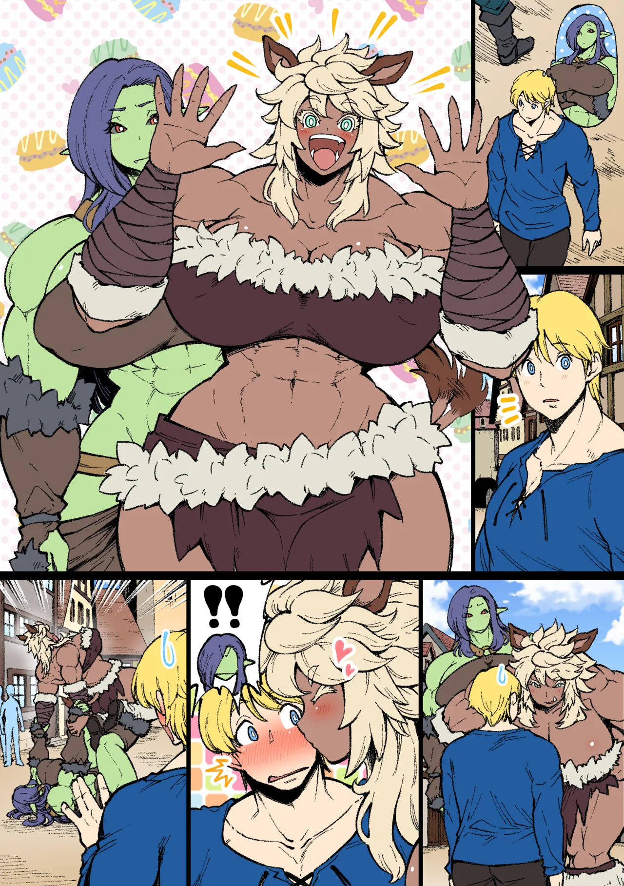 [Amano Jack] - Female Ork and Man Knight - Page 10