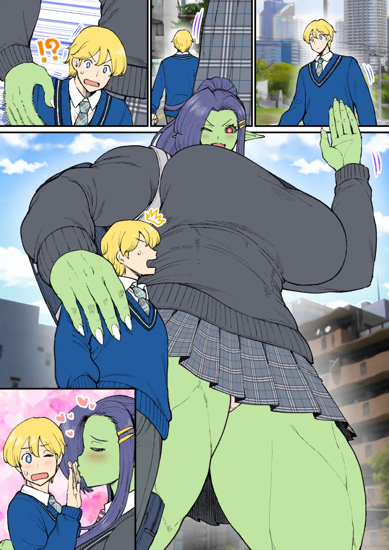 [Amano Jack] - Female Ork and Man Knight - Page 11