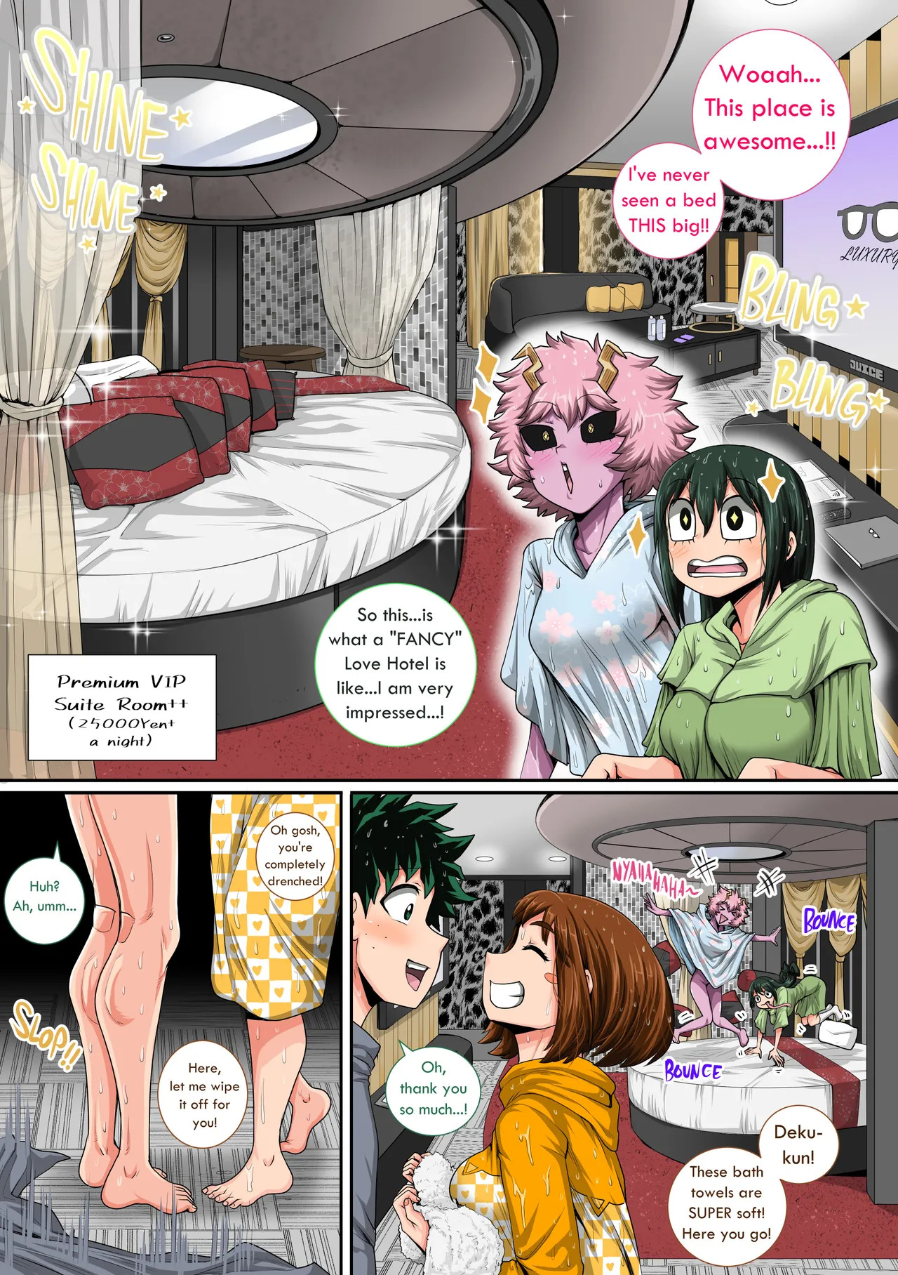 My Harem Academia Chapter 8 Part 3 Breaking into a broken heart - Page 97