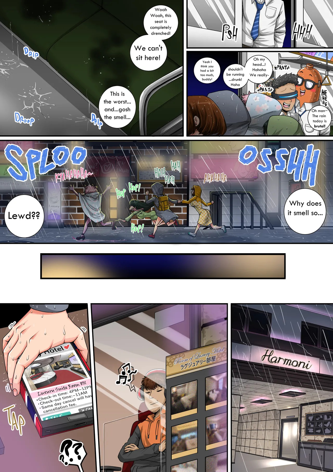 My Harem Academia Chapter 8 Part 3 Breaking into a broken heart - Page 99