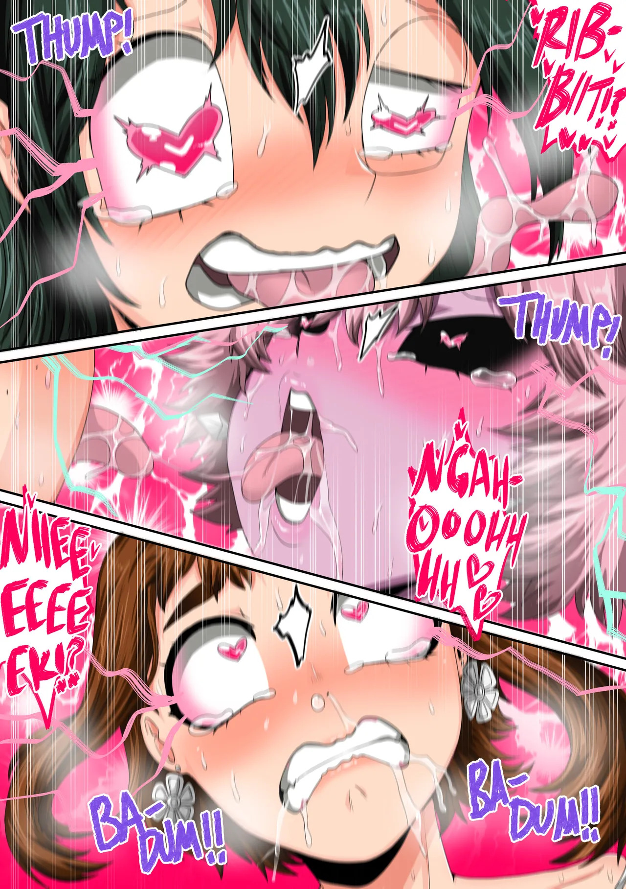 My Harem Academia Chapter 8 Part 3 Breaking into a broken heart - Page 101