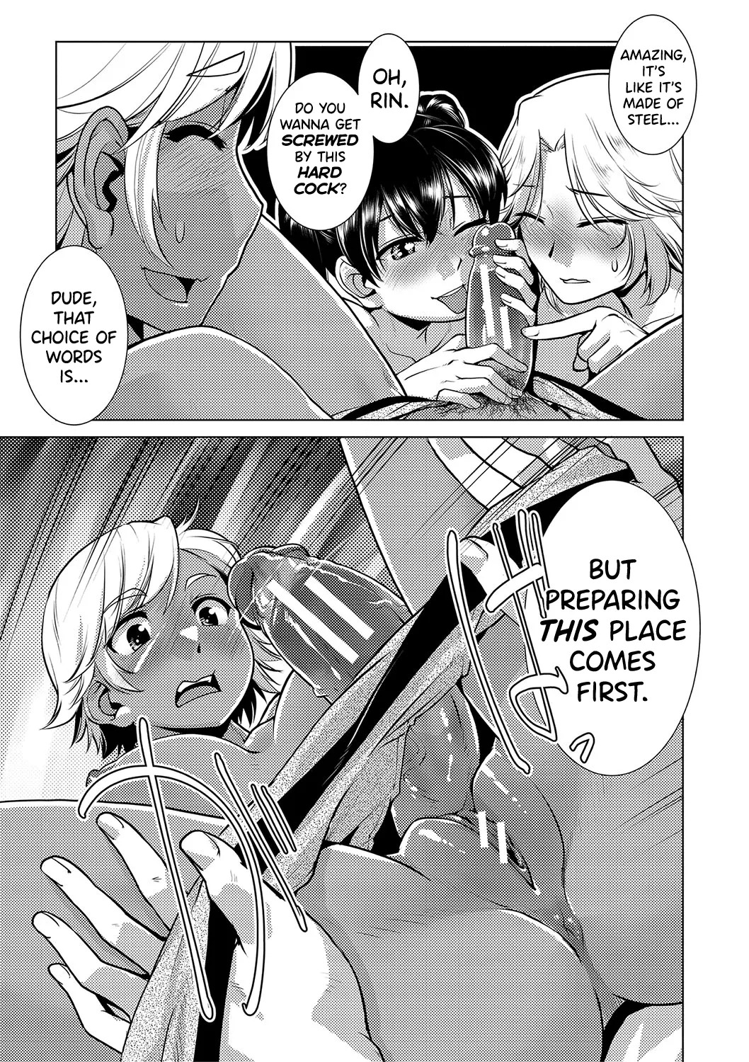 [Kamotama] Houkago Futanari Nakadashi Nikki + Haishin Tokuten Message Paper, Hyoushi Ura Hyoushi Genga [English] [biribiri] [Digital] - Page 119