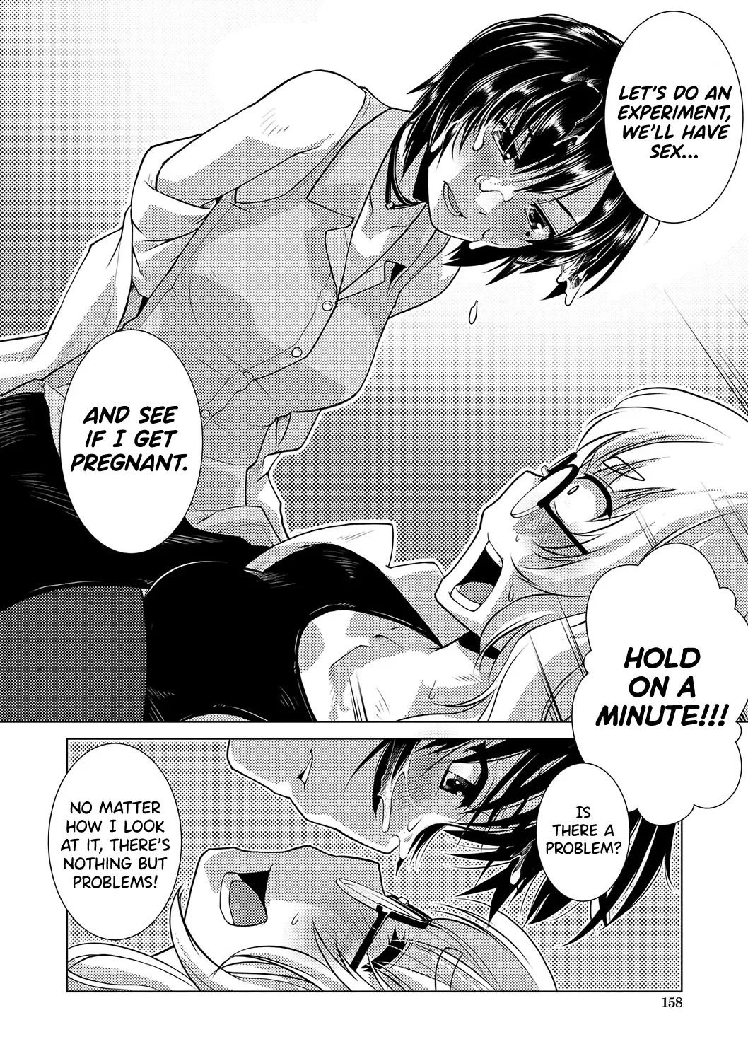 [Kamotama] Houkago Futanari Nakadashi Nikki + Haishin Tokuten Message Paper, Hyoushi Ura Hyoushi Genga [English] [biribiri] [Digital] - Page 180