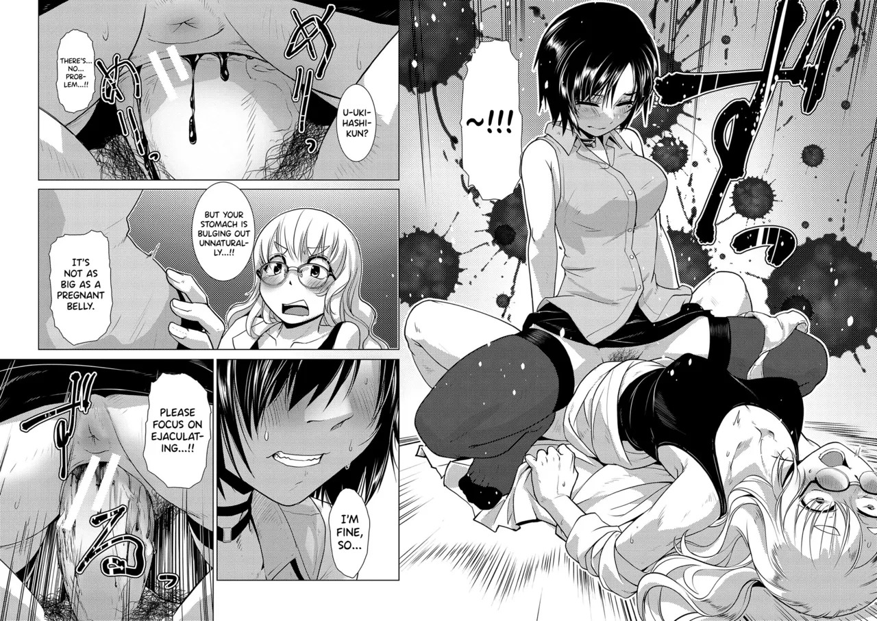 [Kamotama] Houkago Futanari Nakadashi Nikki + Haishin Tokuten Message Paper, Hyoushi Ura Hyoushi Genga [English] [biribiri] [Digital] - Page 182