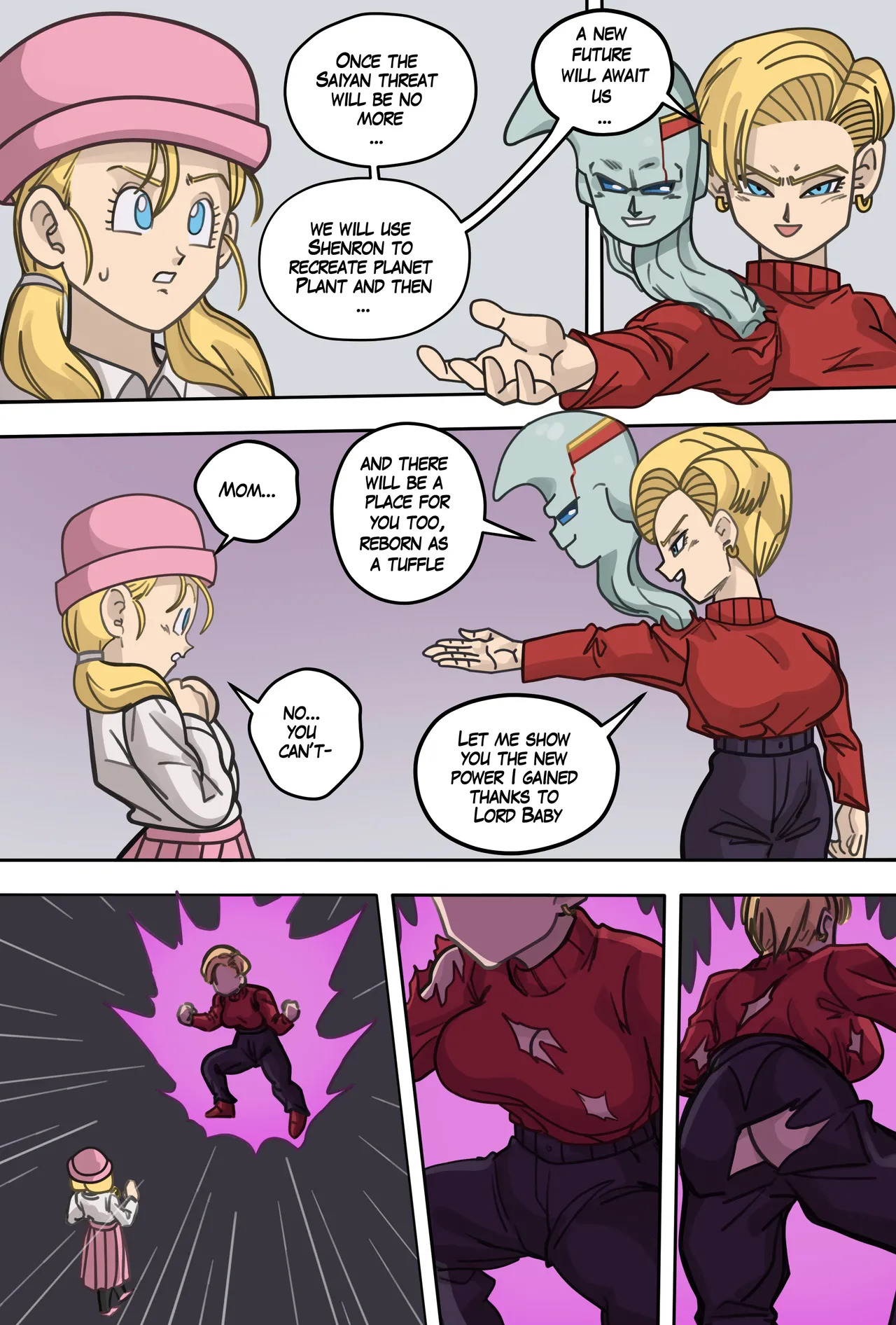 [AxlexCima] The Birth of the Most Powerful Tuffle (Dragon Ball GT) - Page 32