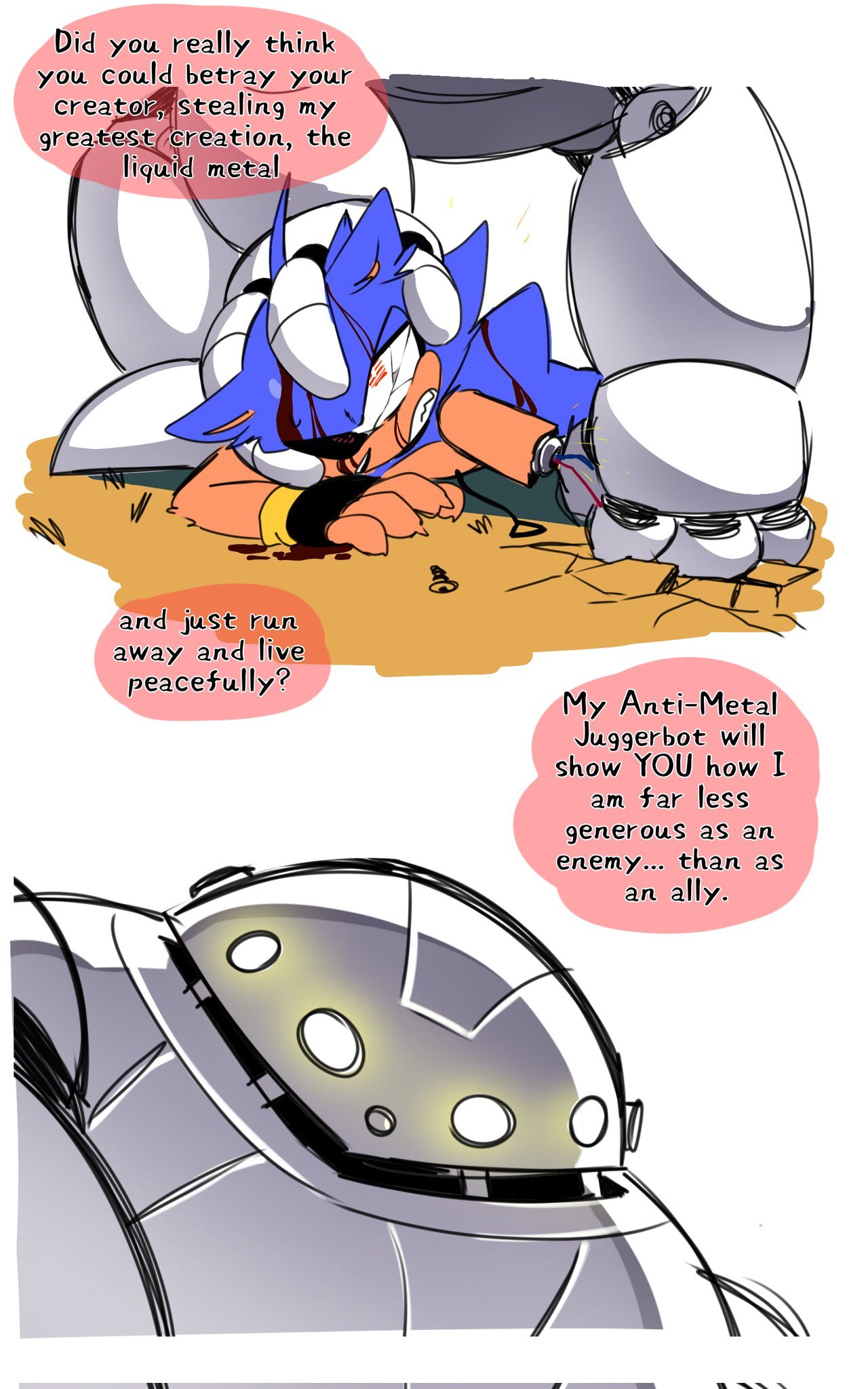 [QuaverDraws (QuaverNSFW)] Metamy (Metal Sonic x Amy Rose) - Page 12
