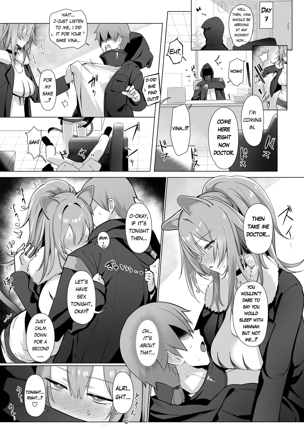 [Neko no Youchuu Kansatsukai (Neko no Youchuu)] Shishi no Neru Aida ni... | While the lion sleeps... (Arknights) [English] [RagsSgar_Translations] [Decensored] [Digital] - Page 26