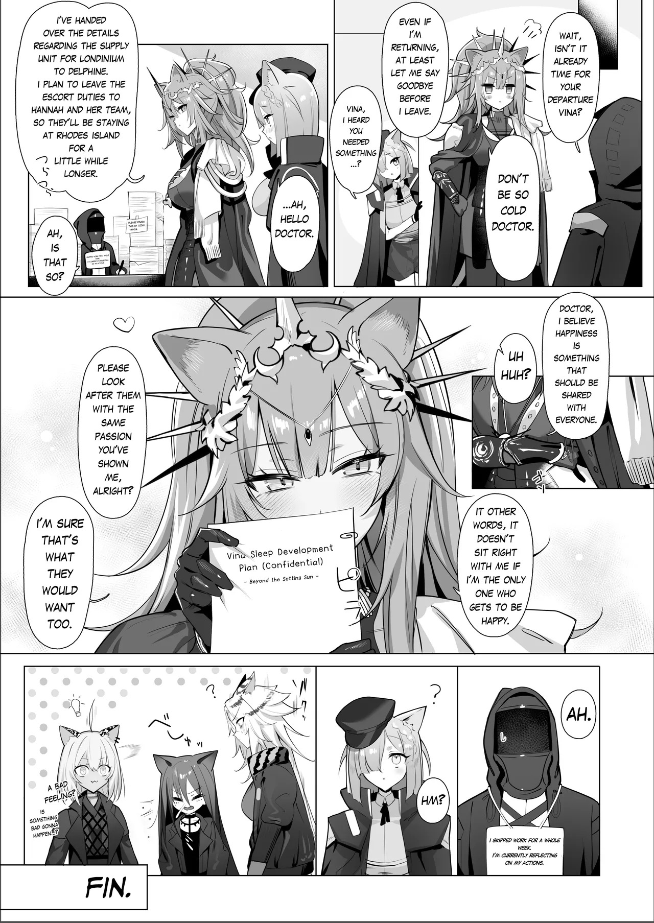 [Neko no Youchuu Kansatsukai (Neko no Youchuu)] Shishi no Neru Aida ni... | While the lion sleeps... (Arknights) [English] [RagsSgar_Translations] [Decensored] [Digital] - Page 40