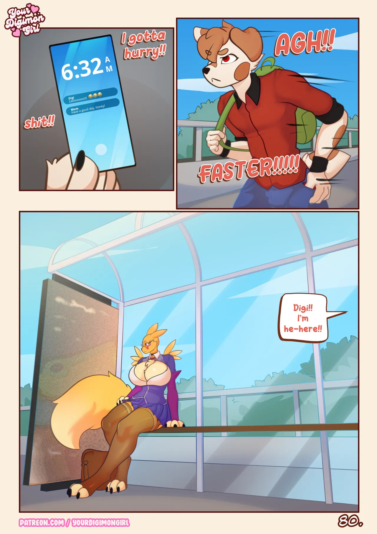 [YourDigimonGirl] How 2 hide your Renamon (Ongoing) - Page 82