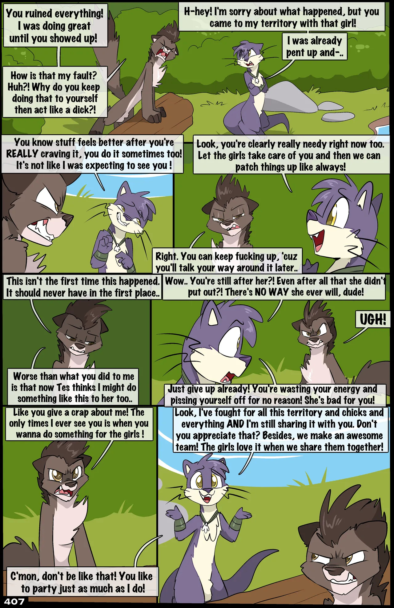 [Fuf] Blazing a Trail (W/ Extras) (Ongoing) - Page 370