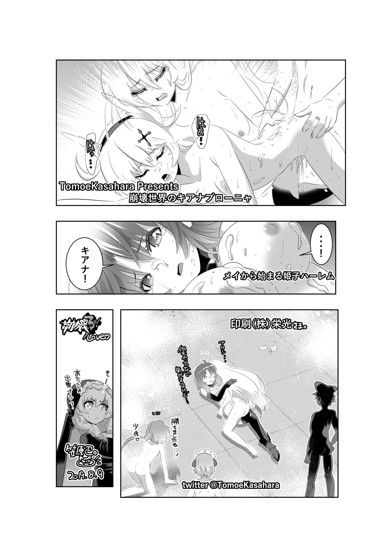 [かさはら ともえ (笠原巴)] 崩壊世界のキアナブローニャ4 (崩壊3rd) - Page 17