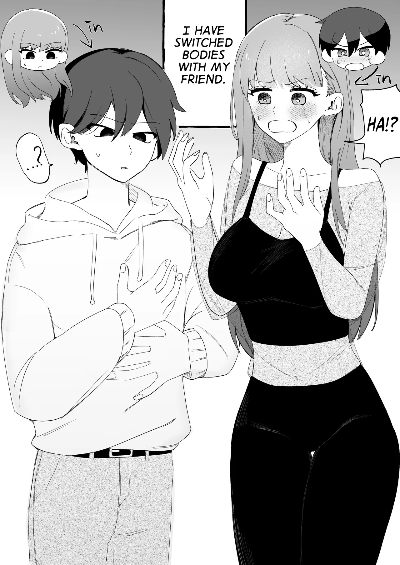 [Katsudon Umauma Honpo] How I Returned to Normal After Body Swapping Only to Discover that My Body was Prepared for Anal Sex [English] [GTF] - Page 4