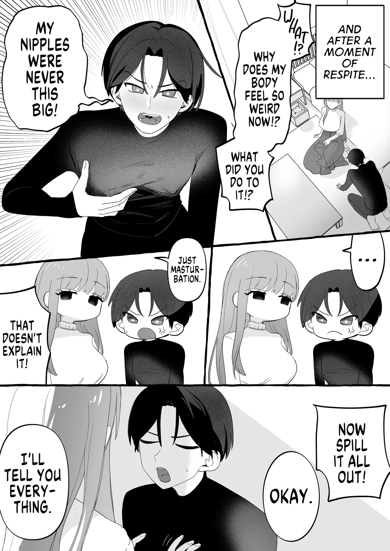 [Katsudon Umauma Honpo] How I Returned to Normal After Body Swapping Only to Discover that My Body was Prepared for Anal Sex [English] [GTF] - Page 8
