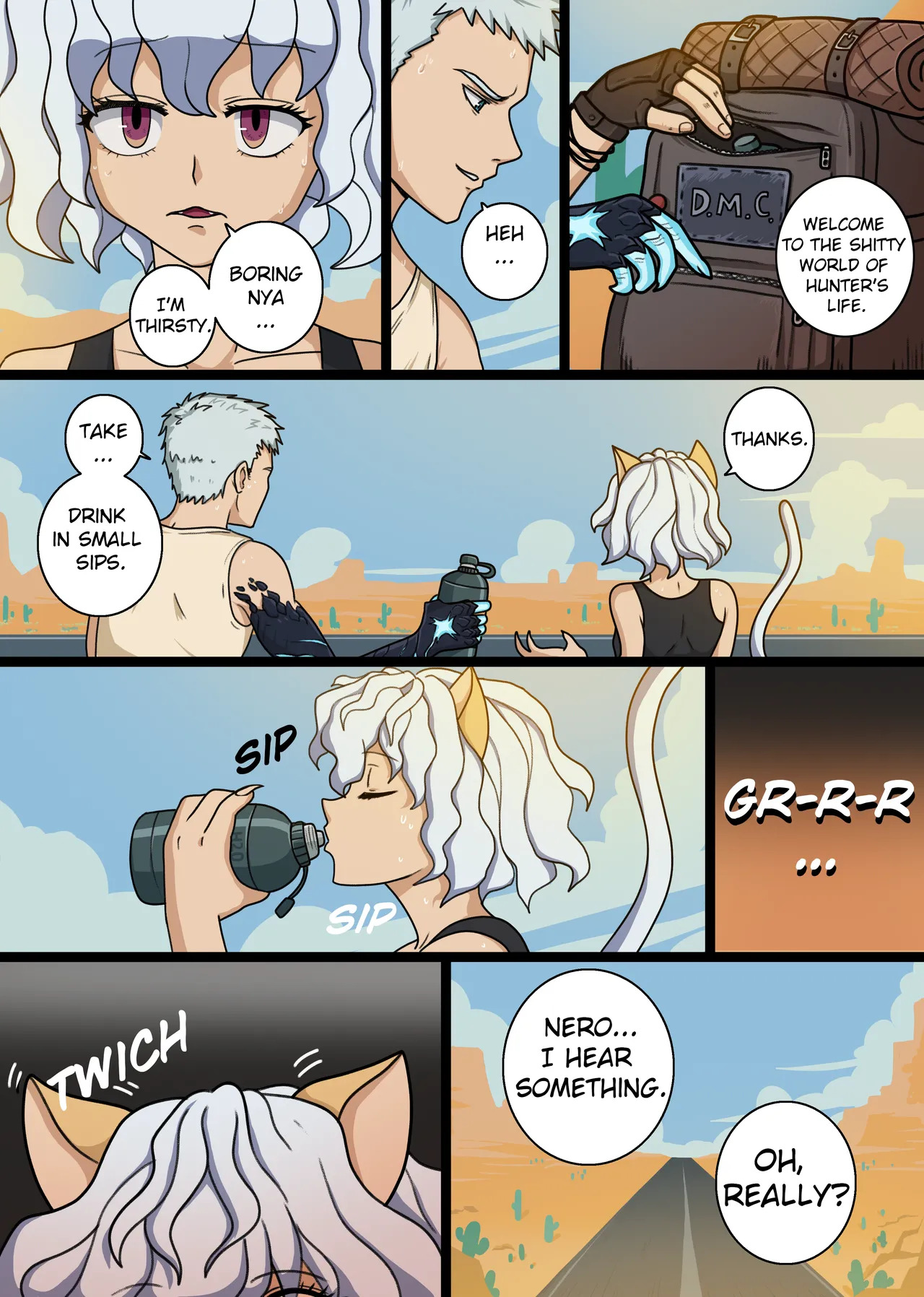 [ EgorB ][Stray roads][ hunter x hunter, devil may cry ) - Page 16