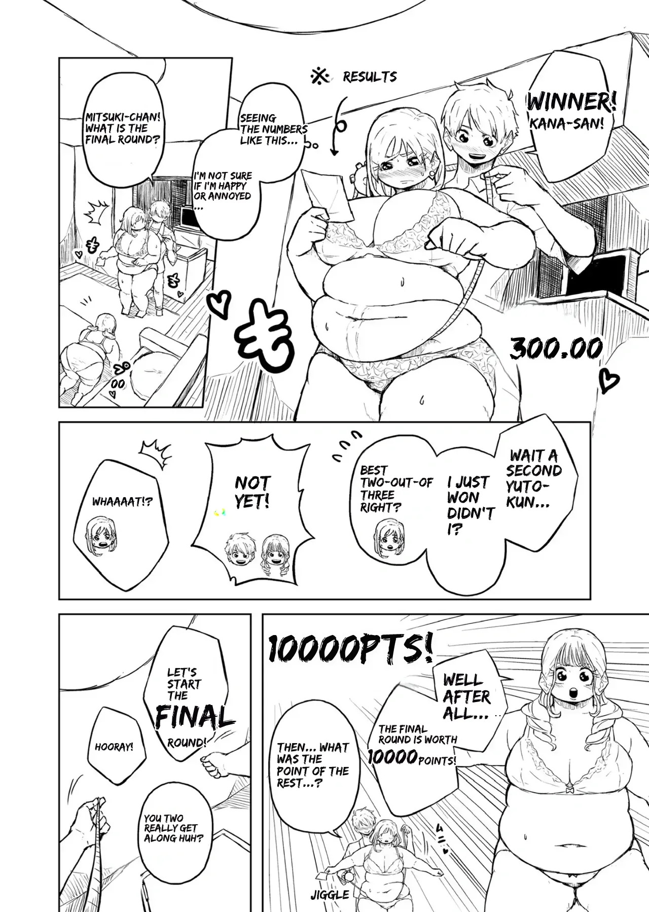 [Pocchari wa sekai o sukuu] Chubby Girlfriend [English Re-Write] - Page 100