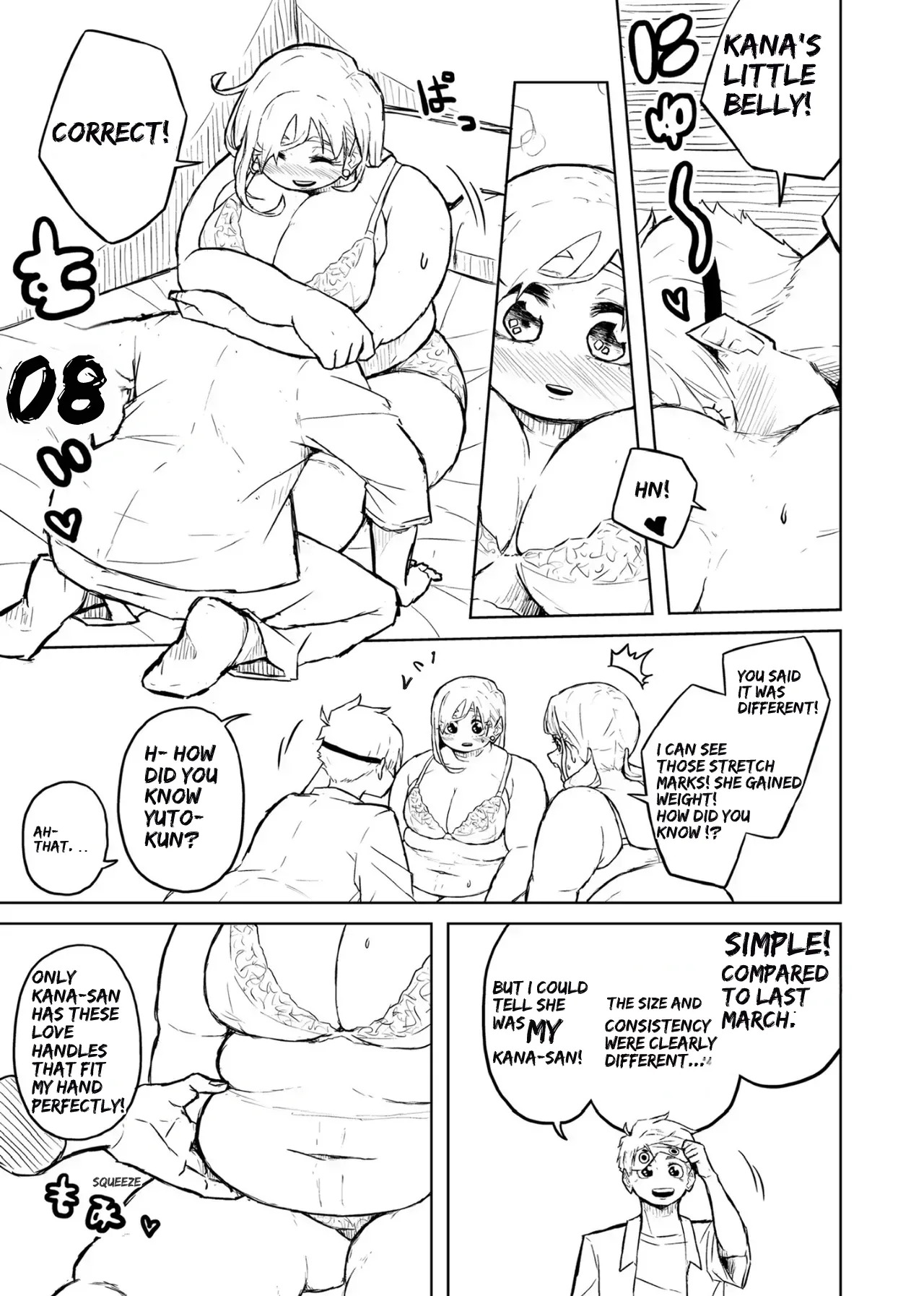 [Pocchari wa sekai o sukuu] Chubby Girlfriend [English Re-Write] - Page 103