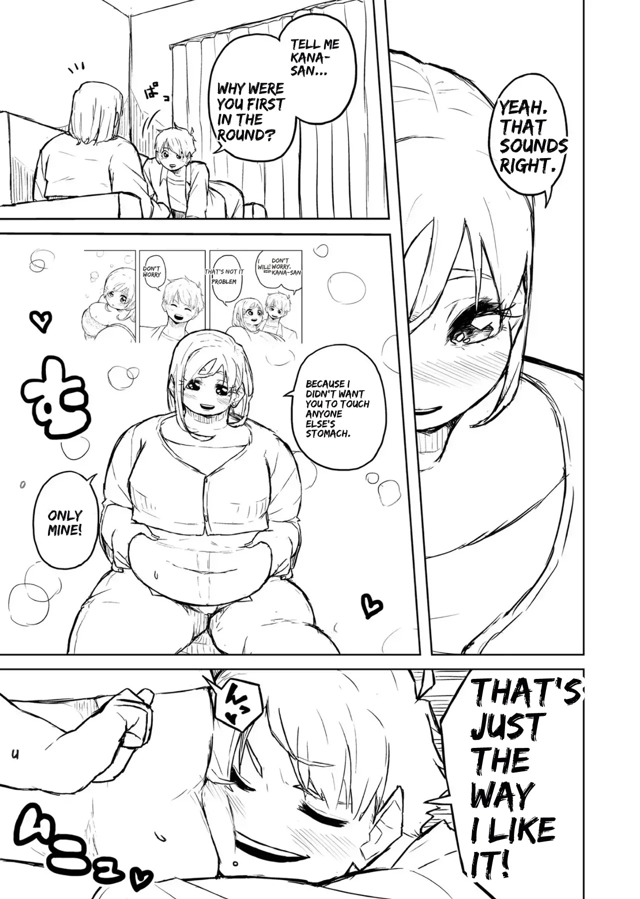 [Pocchari wa sekai o sukuu] Chubby Girlfriend [English Re-Write] - Page 107