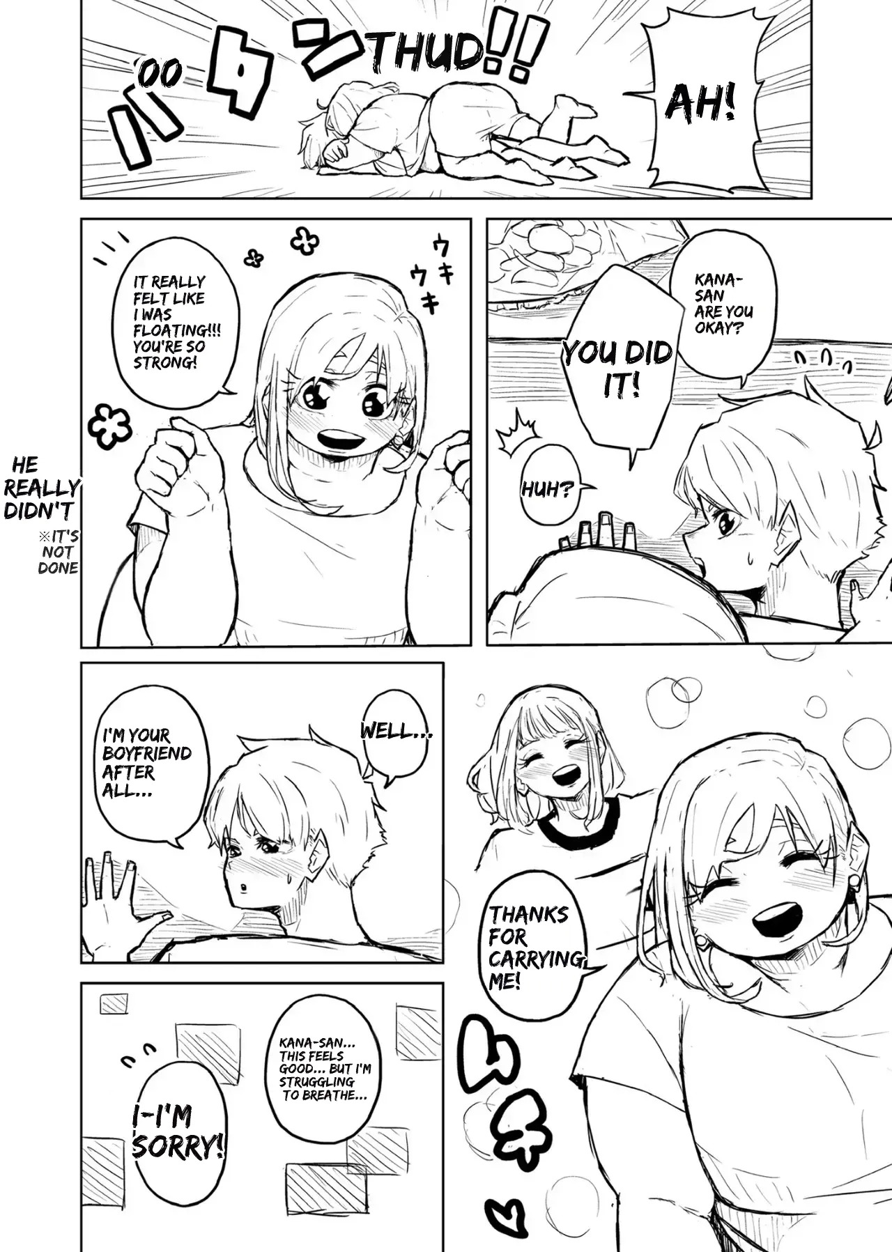[Pocchari wa sekai o sukuu] Chubby Girlfriend [English Re-Write] - Page 112