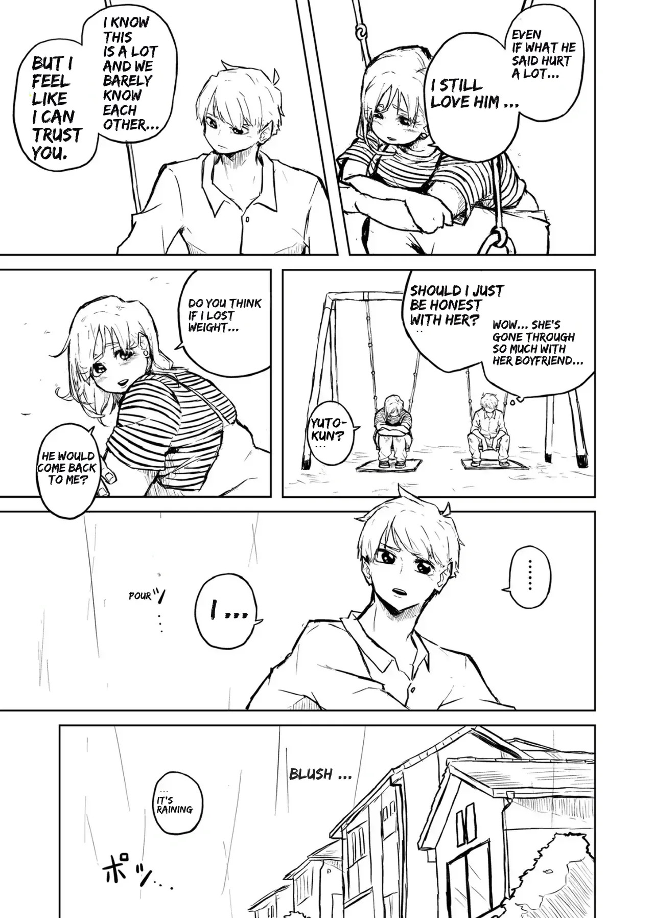 [Pocchari wa sekai o sukuu] Chubby Girlfriend [English Re-Write] - Page 12