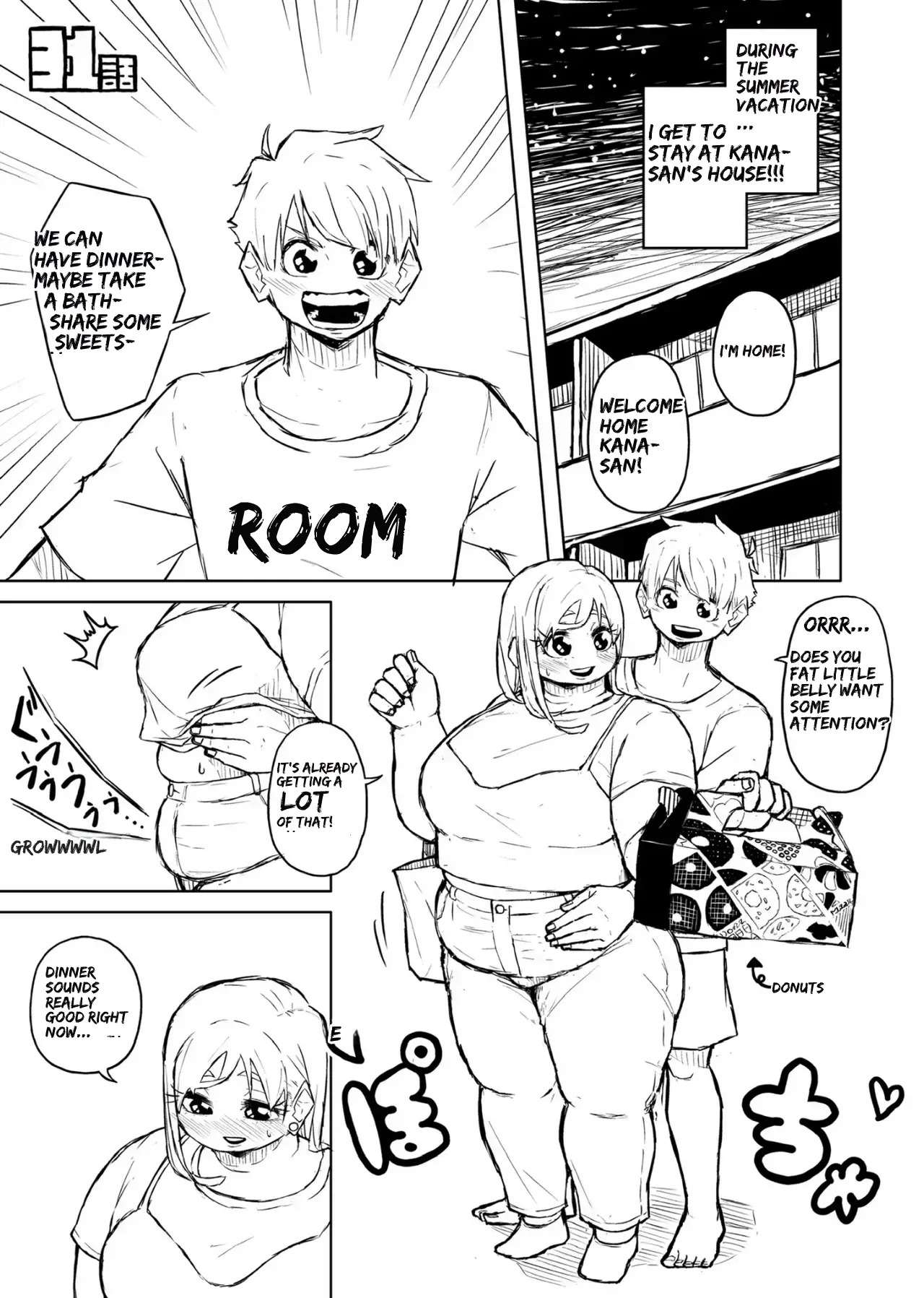 [Pocchari wa sekai o sukuu] Chubby Girlfriend [English Re-Write] - Page 121