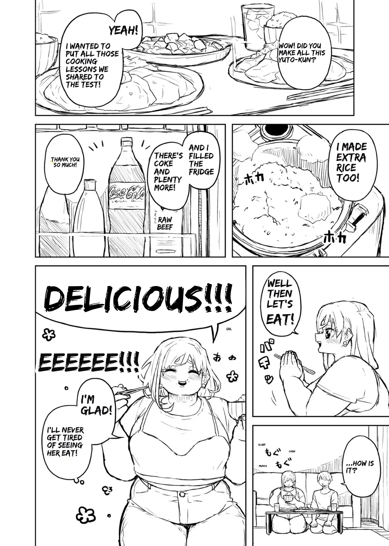 [Pocchari wa sekai o sukuu] Chubby Girlfriend [English Re-Write] - Page 122