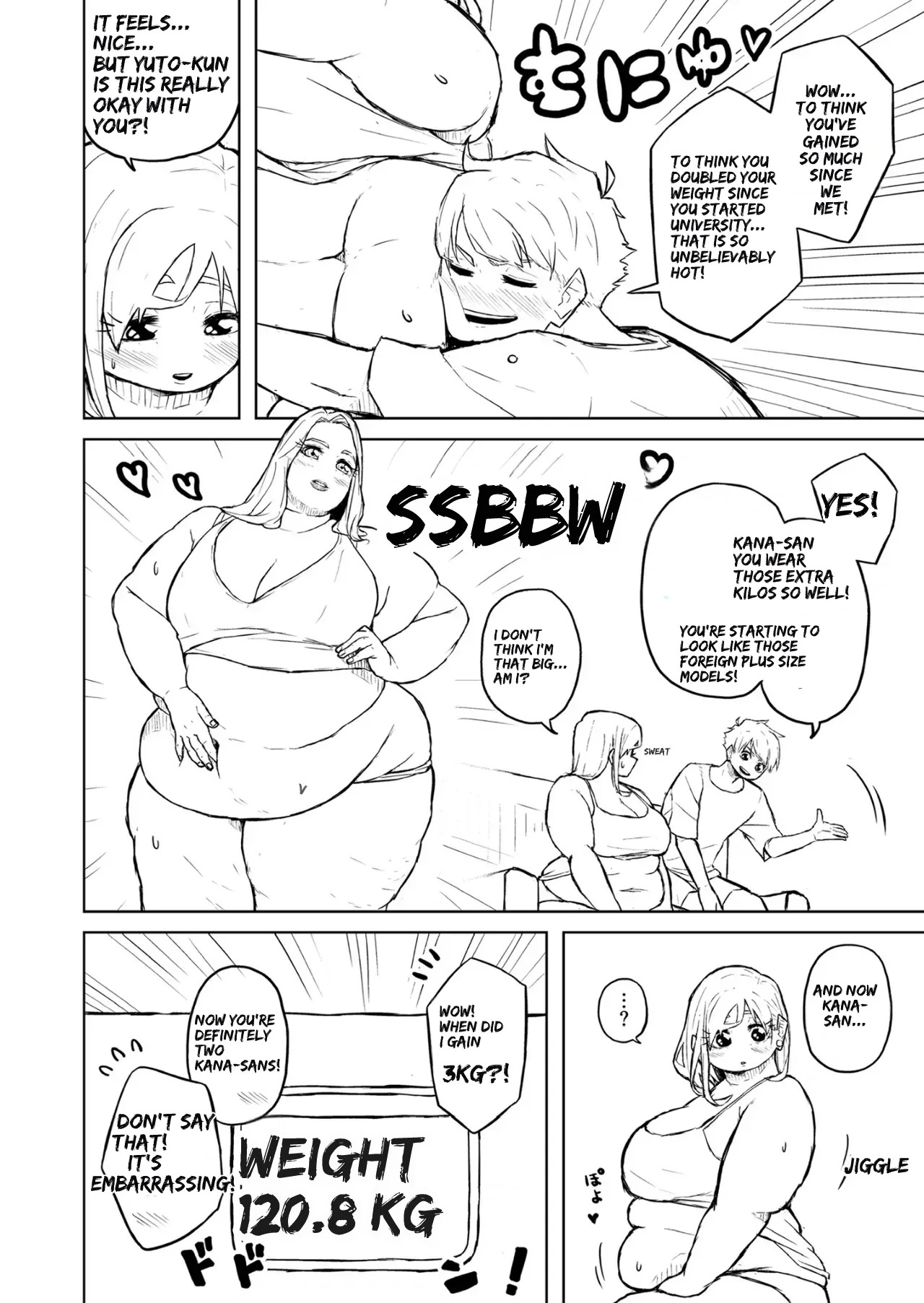 [Pocchari wa sekai o sukuu] Chubby Girlfriend [English Re-Write] - Page 128
