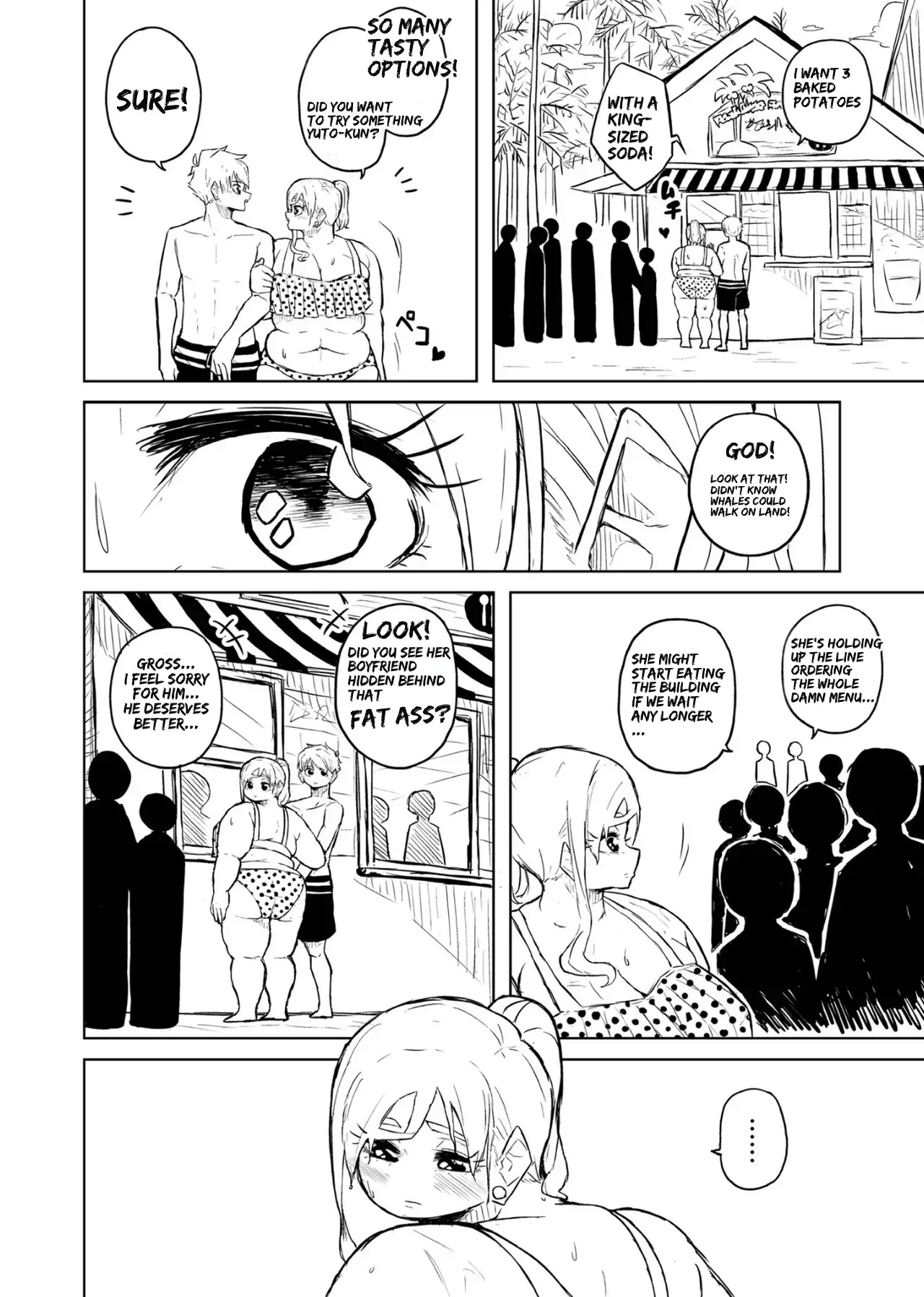 [Pocchari wa sekai o sukuu] Chubby Girlfriend [English Re-Write] - Page 136