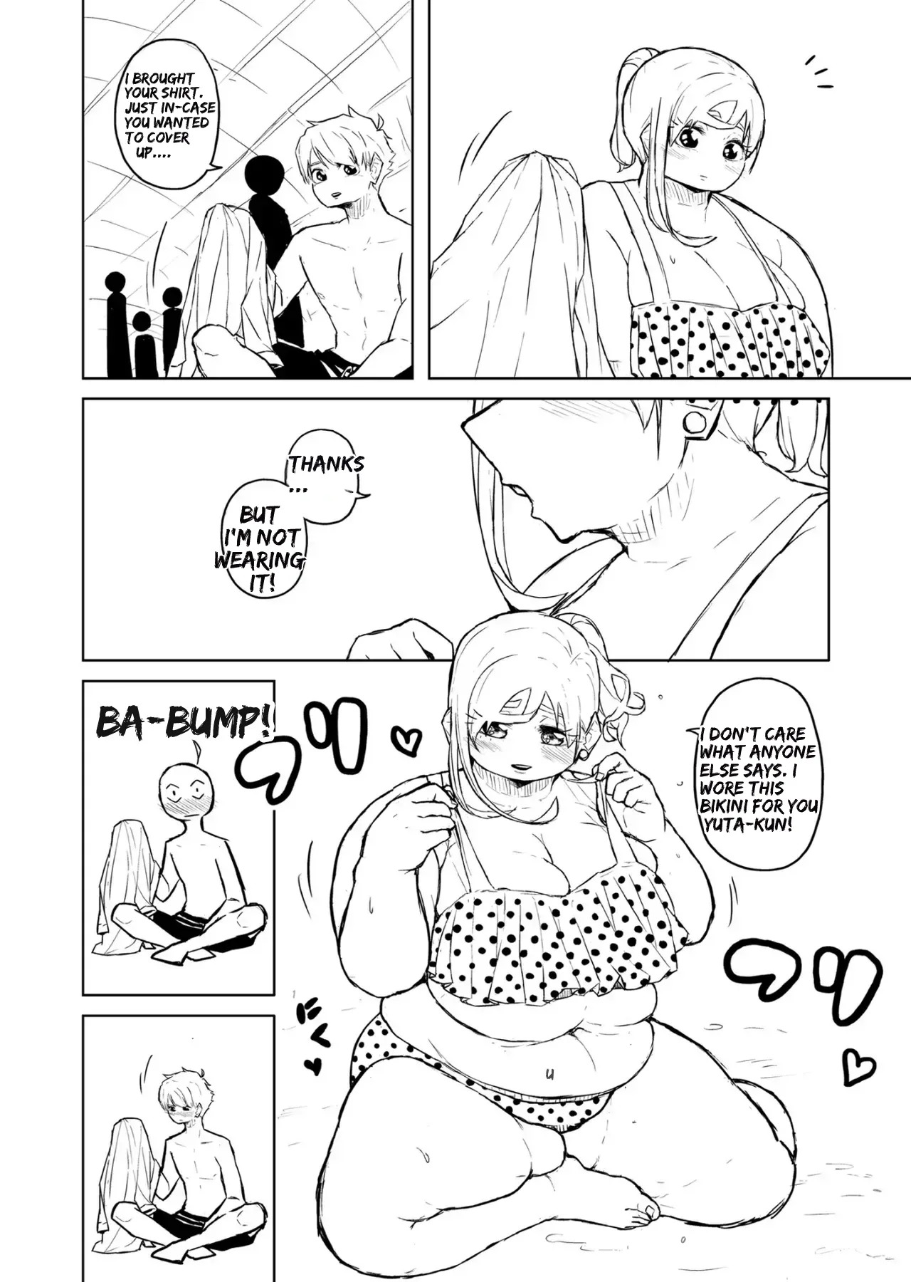 [Pocchari wa sekai o sukuu] Chubby Girlfriend [English Re-Write] - Page 138