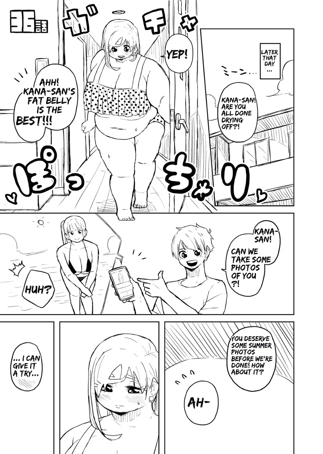 [Pocchari wa sekai o sukuu] Chubby Girlfriend [English Re-Write] - Page 141