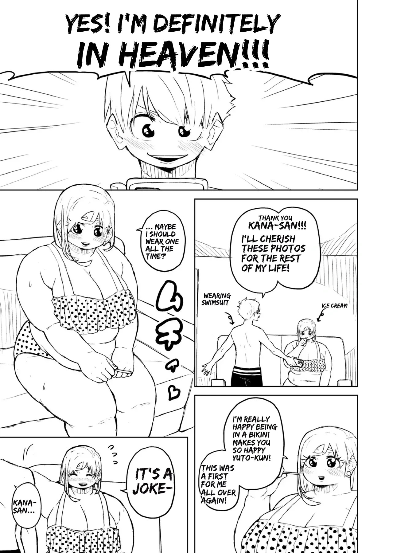 [Pocchari wa sekai o sukuu] Chubby Girlfriend [English Re-Write] - Page 143