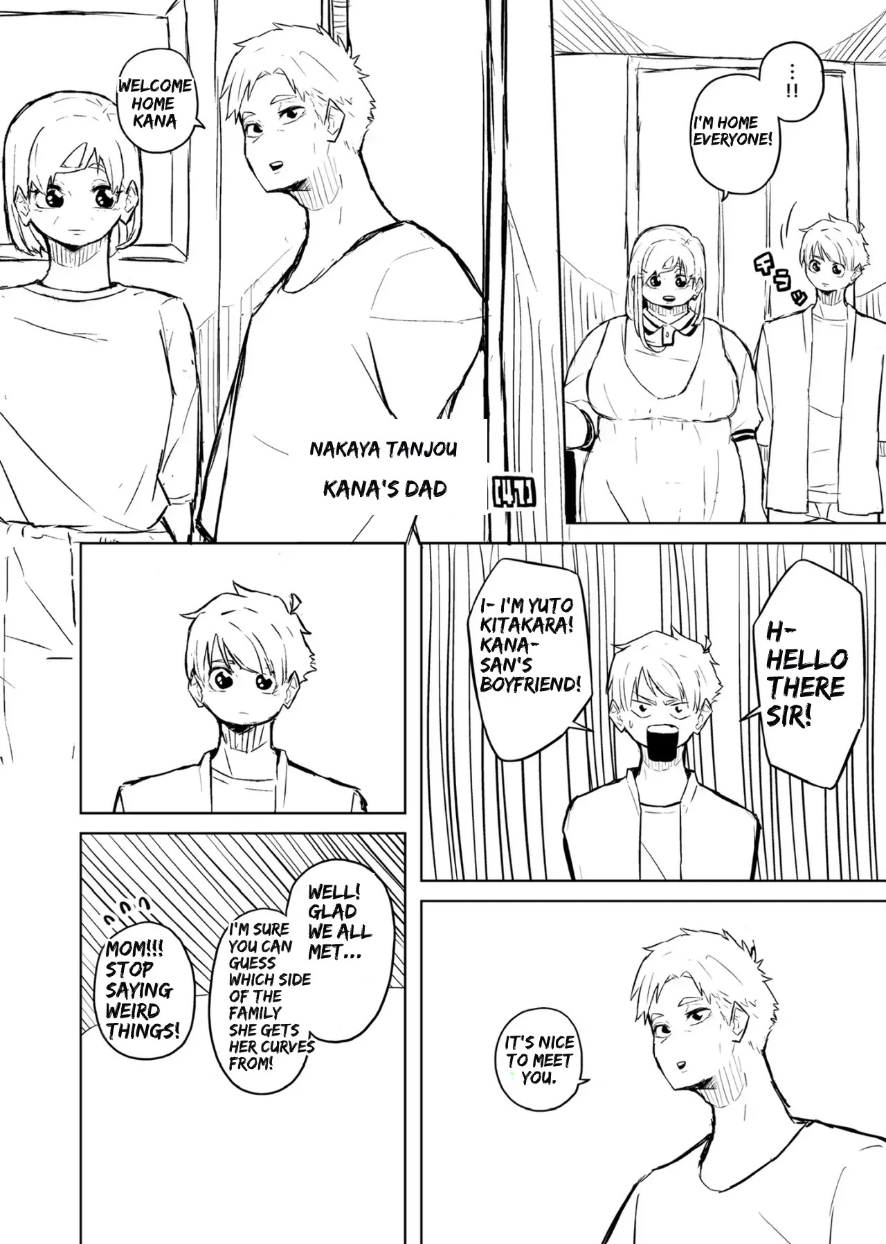 [Pocchari wa sekai o sukuu] Chubby Girlfriend [English Re-Write] - Page 156