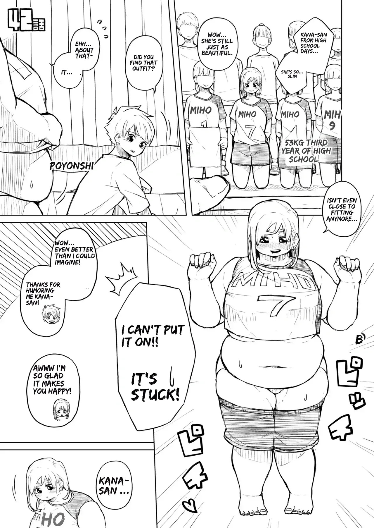 [Pocchari wa sekai o sukuu] Chubby Girlfriend [English Re-Write] - Page 165