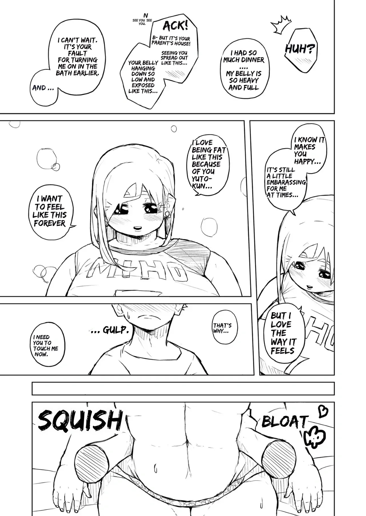 [Pocchari wa sekai o sukuu] Chubby Girlfriend [English Re-Write] - Page 167