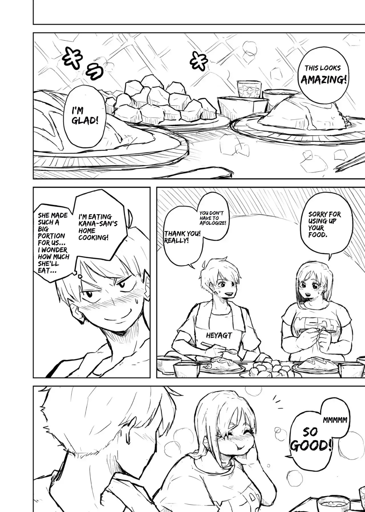 [Pocchari wa sekai o sukuu] Chubby Girlfriend [English Re-Write] - Page 18