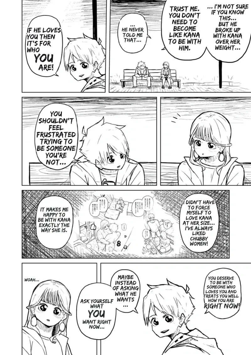 [Pocchari wa sekai o sukuu] Chubby Girlfriend [English Re-Write] - Page 192