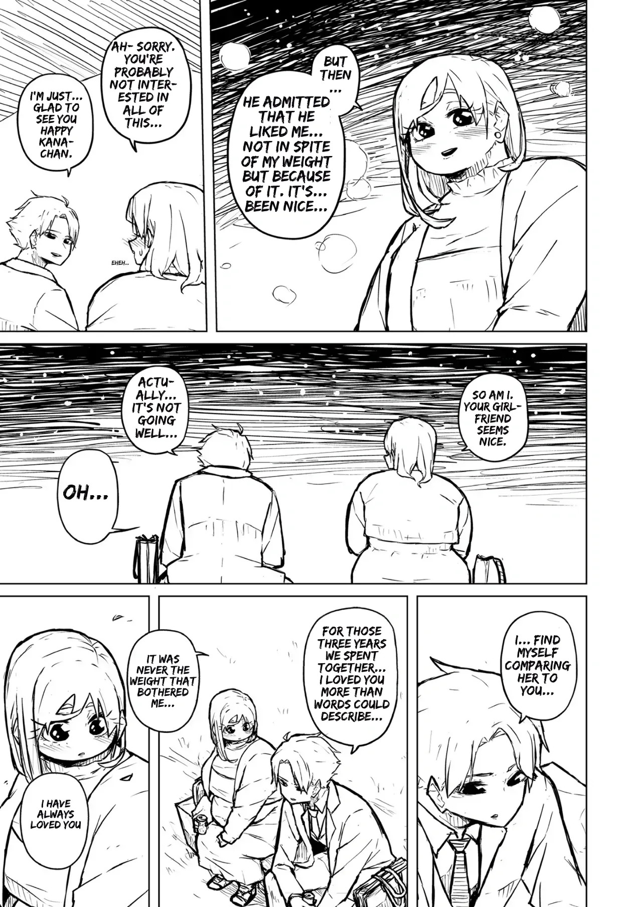 [Pocchari wa sekai o sukuu] Chubby Girlfriend [English Re-Write] - Page 194
