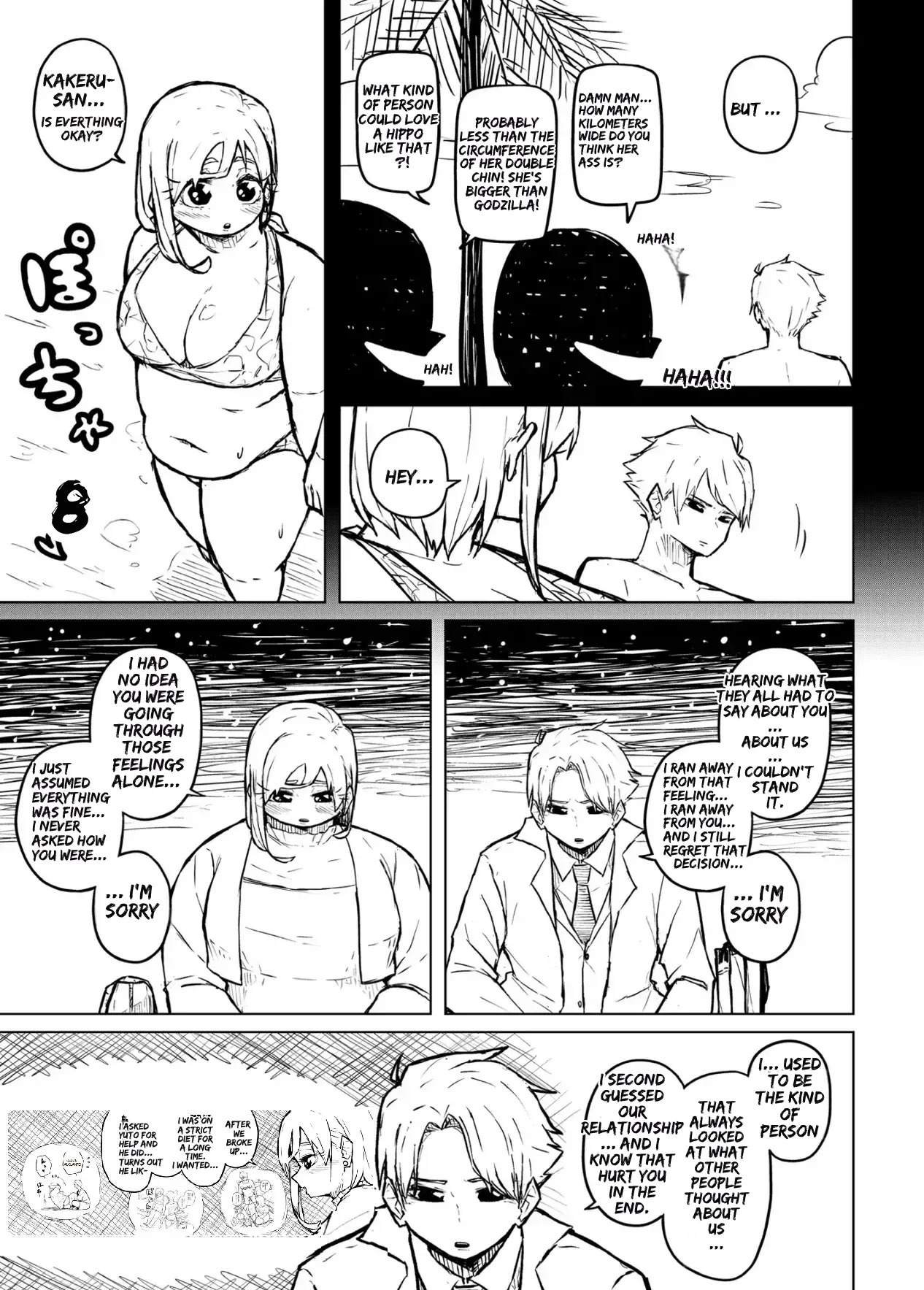 [Pocchari wa sekai o sukuu] Chubby Girlfriend [English Re-Write] - Page 195