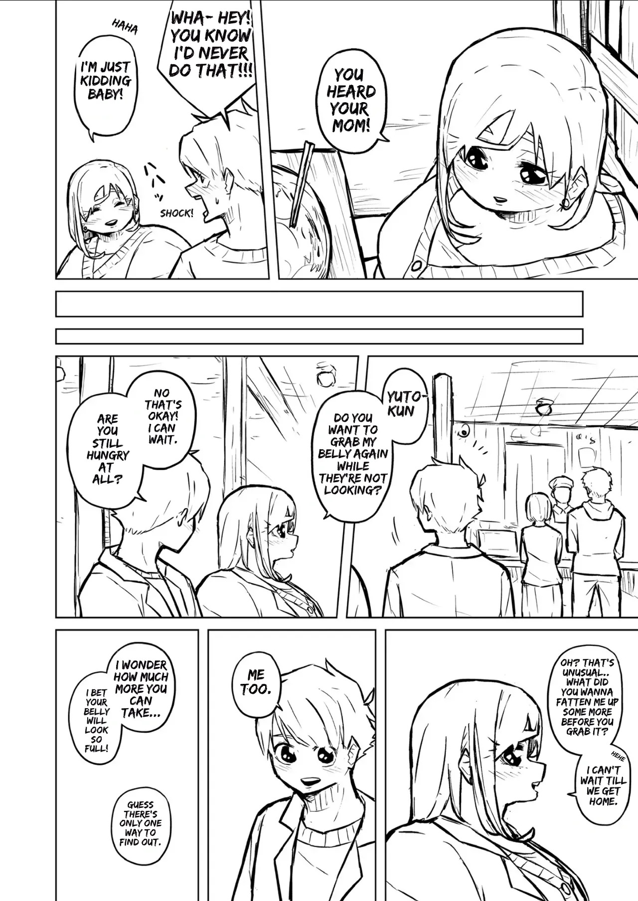 [Pocchari wa sekai o sukuu] Chubby Girlfriend [English Re-Write] - Page 212