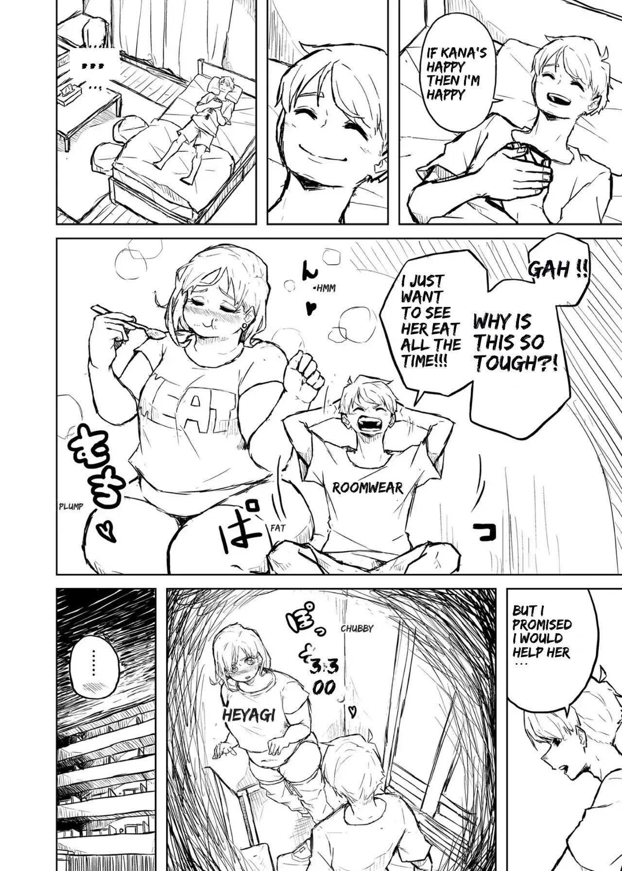 [Pocchari wa sekai o sukuu] Chubby Girlfriend [English Re-Write] - Page 22