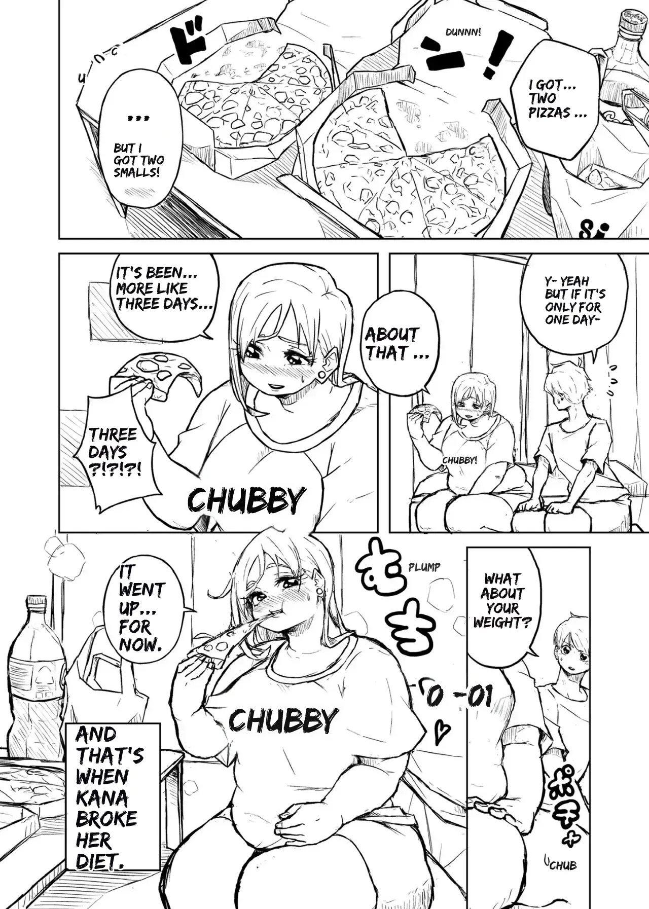 [Pocchari wa sekai o sukuu] Chubby Girlfriend [English Re-Write] - Page 24