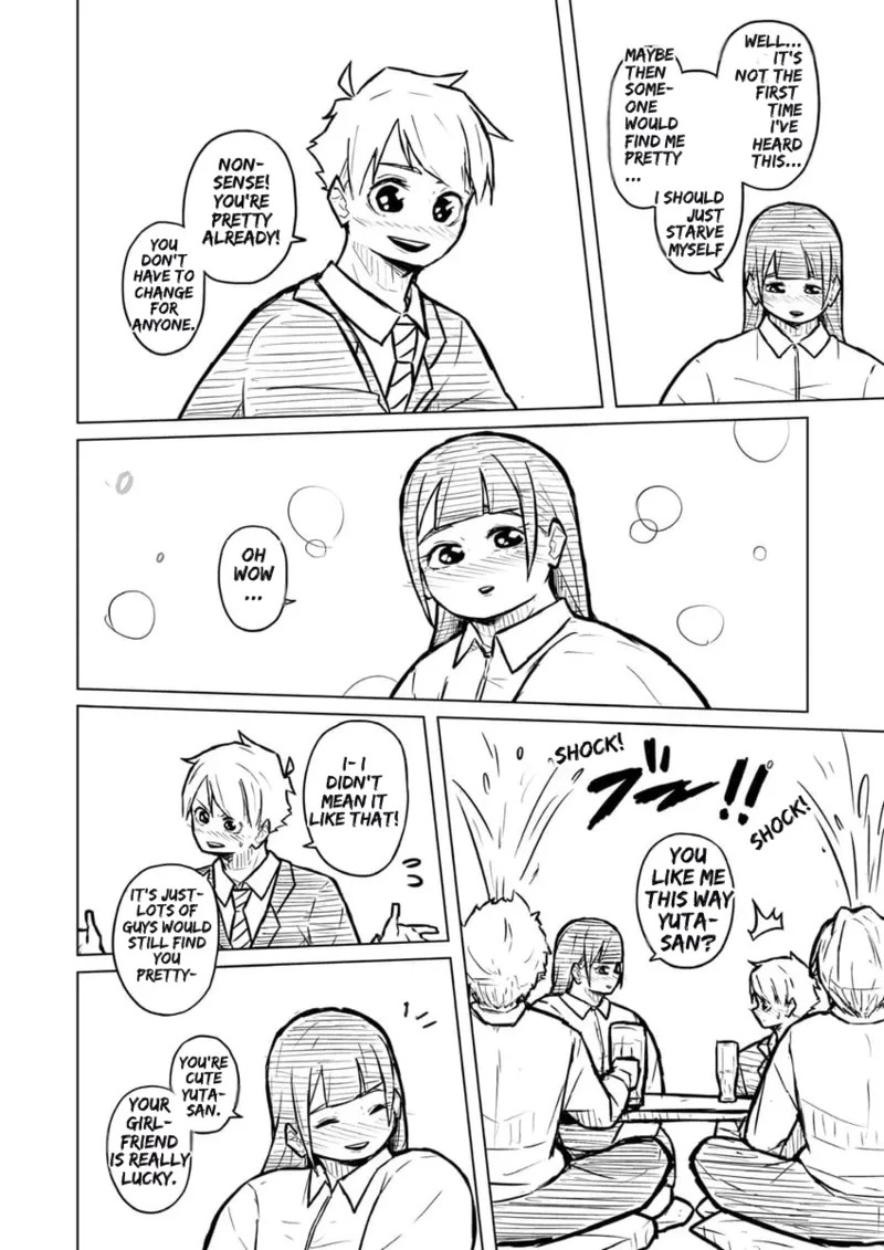 [Pocchari wa sekai o sukuu] Chubby Girlfriend [English Re-Write] - Page 245