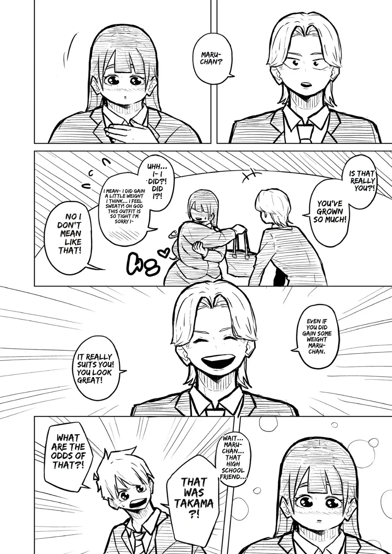 [Pocchari wa sekai o sukuu] Chubby Girlfriend [English Re-Write] - Page 265