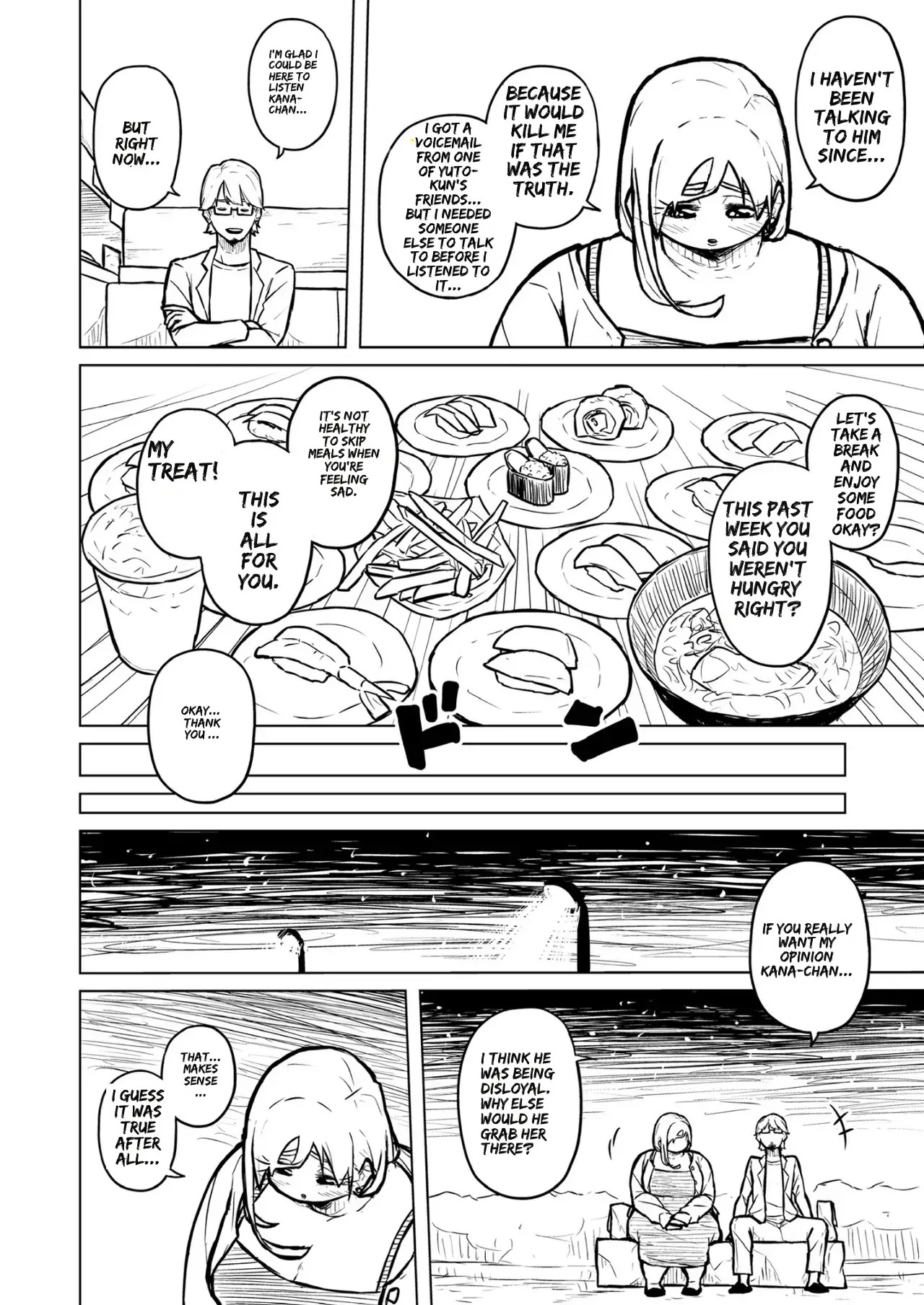 [Pocchari wa sekai o sukuu] Chubby Girlfriend [English Re-Write] - Page 271