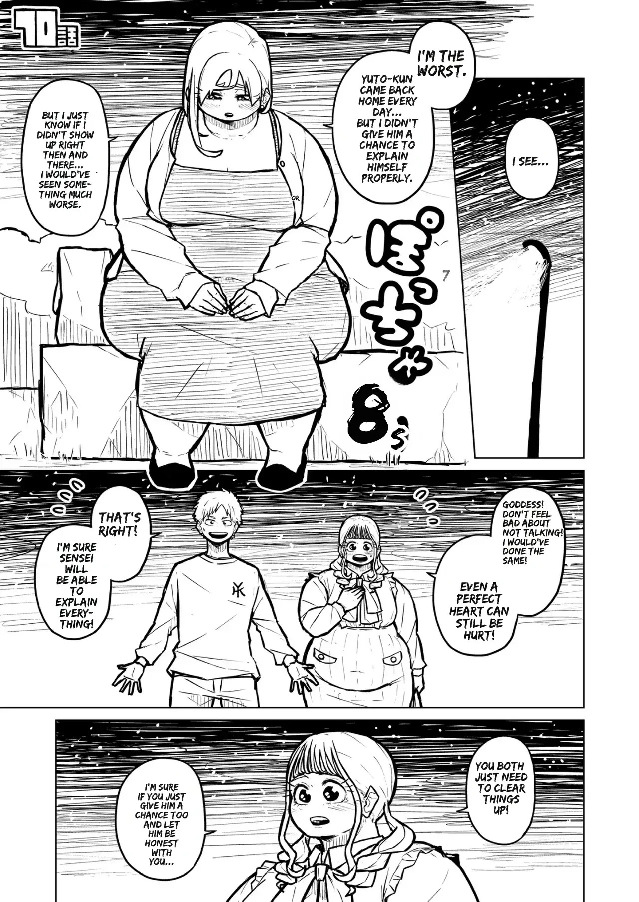 [Pocchari wa sekai o sukuu] Chubby Girlfriend [English Re-Write] - Page 278
