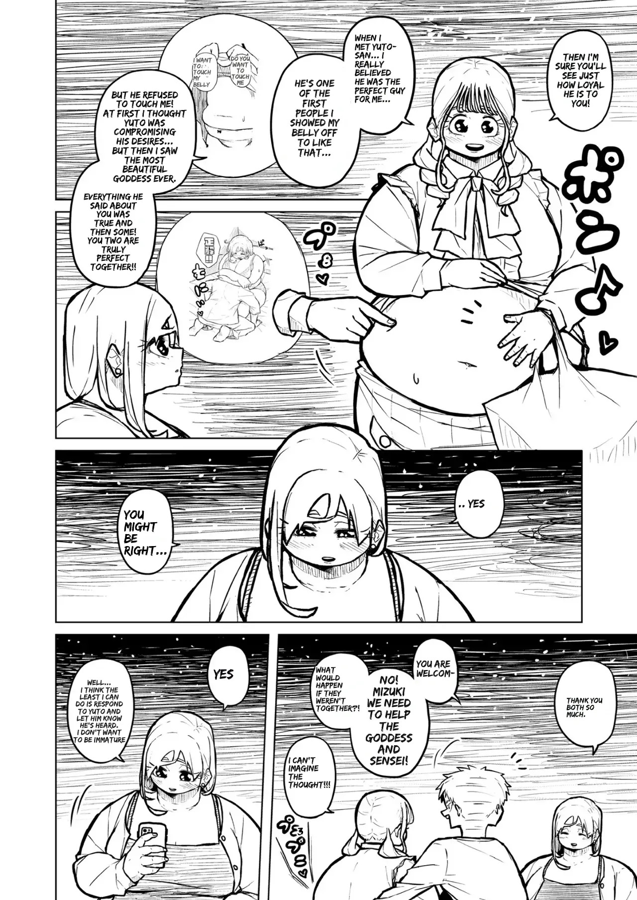 [Pocchari wa sekai o sukuu] Chubby Girlfriend [English Re-Write] - Page 279